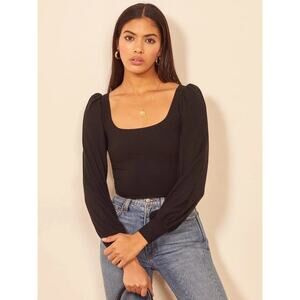 Reformation Vita Top Black - S